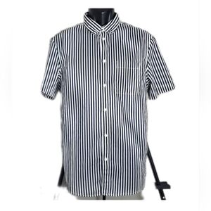 Men's H&M Casual Striped Button Down Shirt Size Medium